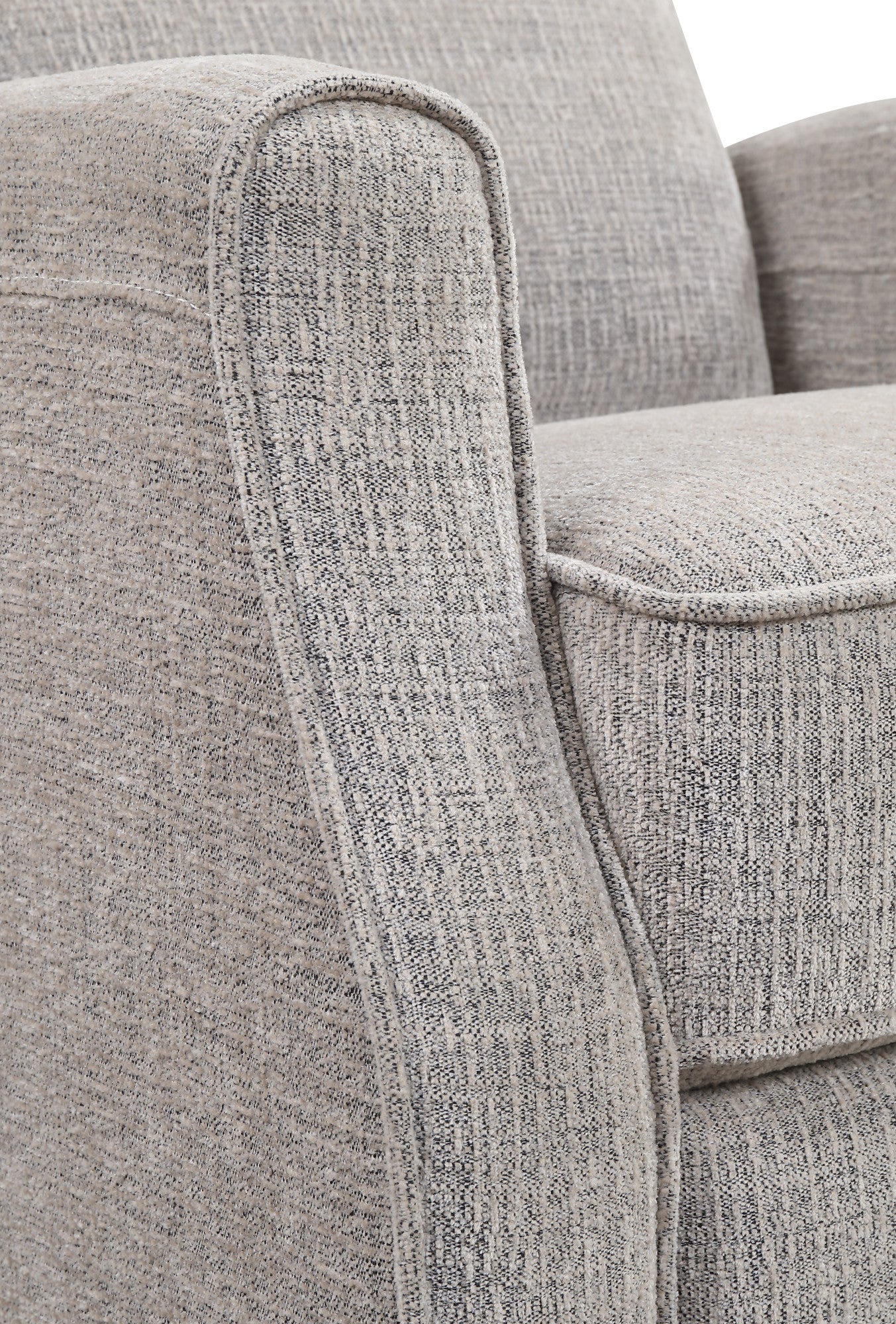 Tavor Tan Swivel Gliding Recliner Tan Foam Engineered Wood