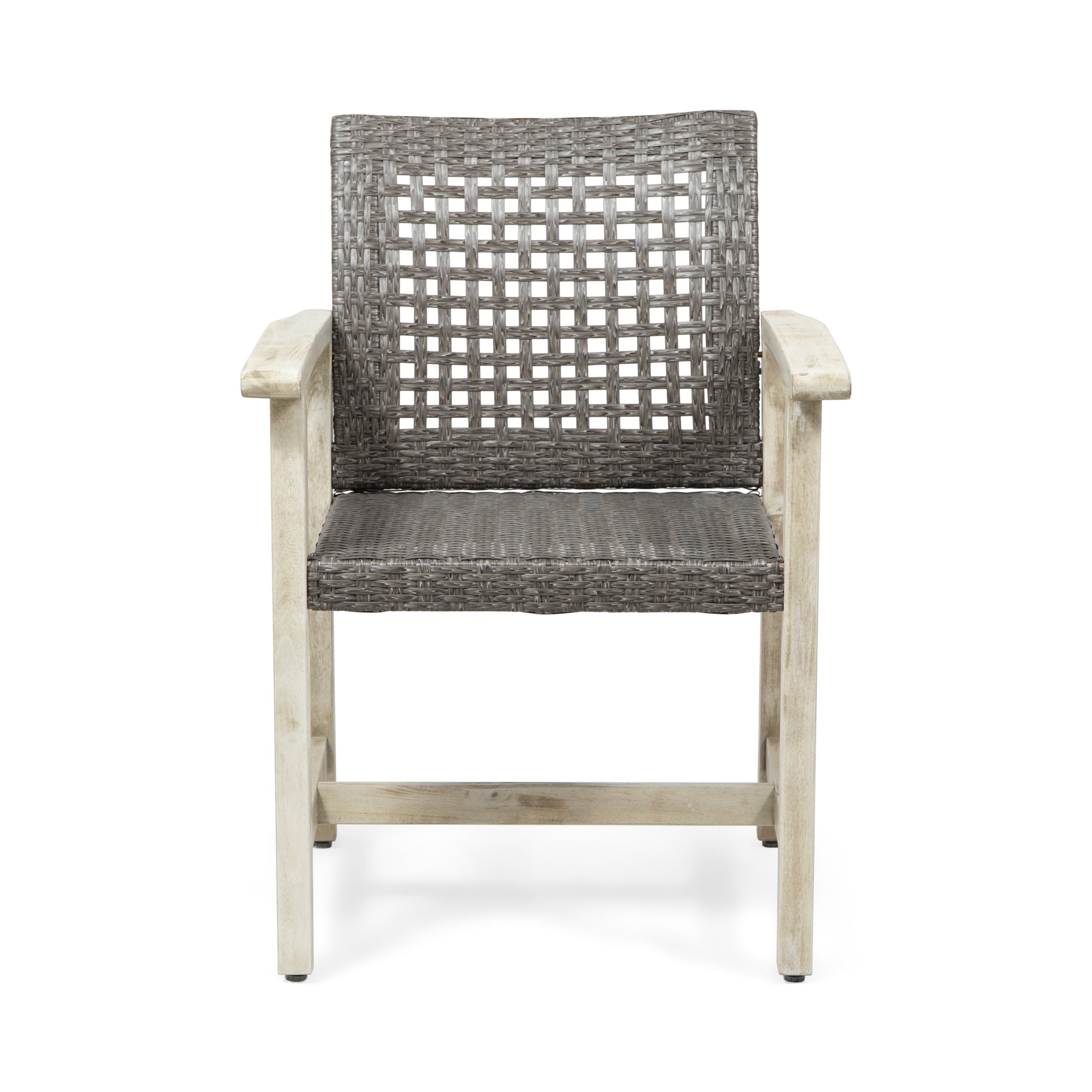 Hampton Wood And Wicker Dining Chair Set Of 2 Black Grey Velvet