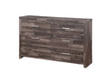 Juniper Dark Cherry Finish Dresser Dark Brown Synthetic Wood