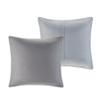 Embroidered 8 Piece Comforter Set Grey Cal King California King Grey Polyester