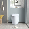Smart Toilets With Heated Bidet Seat.Portable Toilet With Bidet Built.Intelligent Toilet Auto Open Close Seat. Bidet Toilet With Dryer And Warm Water White Ceramic