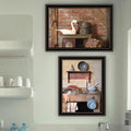 2 Piece Vignette Home Sweet Home Black Framed Wall Art For Living Room, Bedroom Wall Art Print For Home Decor By Billy Jacobs Multicolor Wood Paper