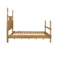 Bed Natural Queen Natural Wood