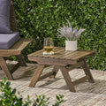 Sedona Side Table Grey Wood