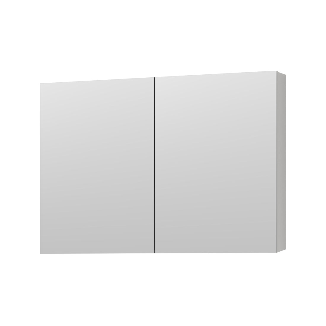 36'' W X 26'' H Bathroom Mirror Medicine Cabinet Wooden Door Medicine Cabinets For Bathroom, Wall Mounted Recessed Or Surface, Bathroom Mirror With Storage White Engineered Wood