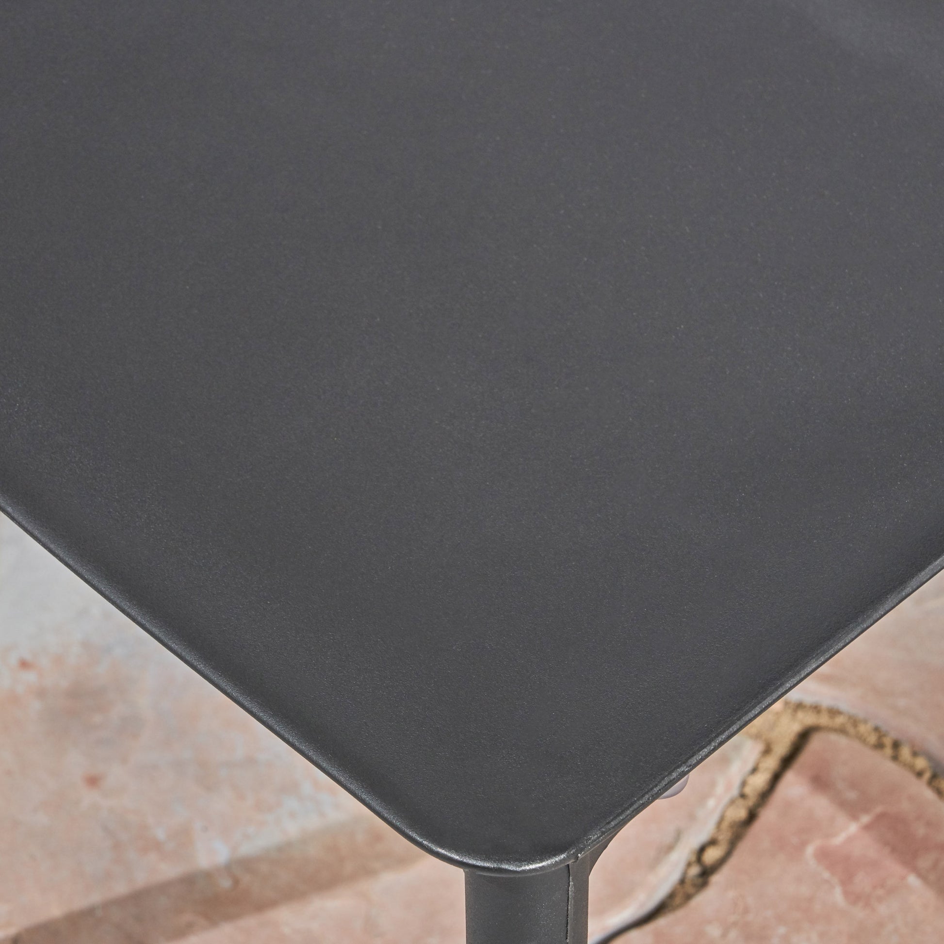 Westlake Injection Molding Pp Chair Set Of 2 Black Polypropylene