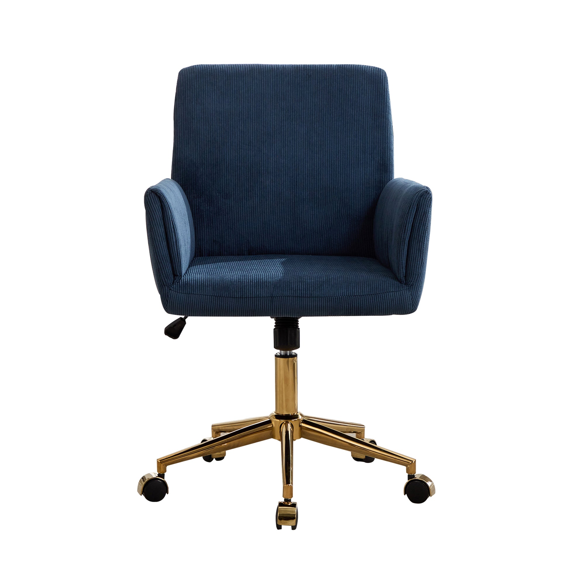 Ts Office Chair Blue Corduroy
