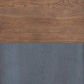 Americana Dresser, No Assembly Required, Corduroy Blue Finish Blue Rubberwood Rubber Wood