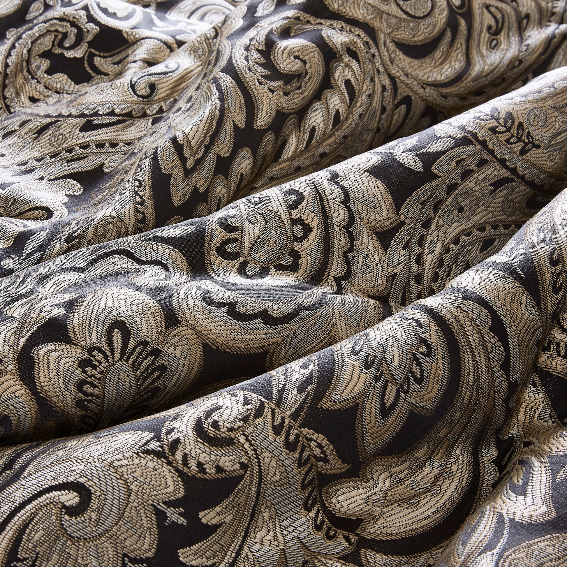 12 Piece Comforter Set With Cotton Bed Sheets Black Full Full Black Cotton