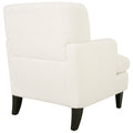 Upholstered Accent Chair Tufted Armchair For Living Room And Bedroom, Beige Beige Birch Foam Teddy