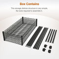 Heavy Duty 5 Shelf Storage Shelving Unit, 1250Lbs Loading Capacity, 29.92