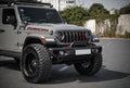 Front Mesh Grille Grid Grill For 2018 2024 Jeep Wrangler Rubicon Sahara Sport Jl Jt Grill With Camera Hole Black Plastic Black Abs