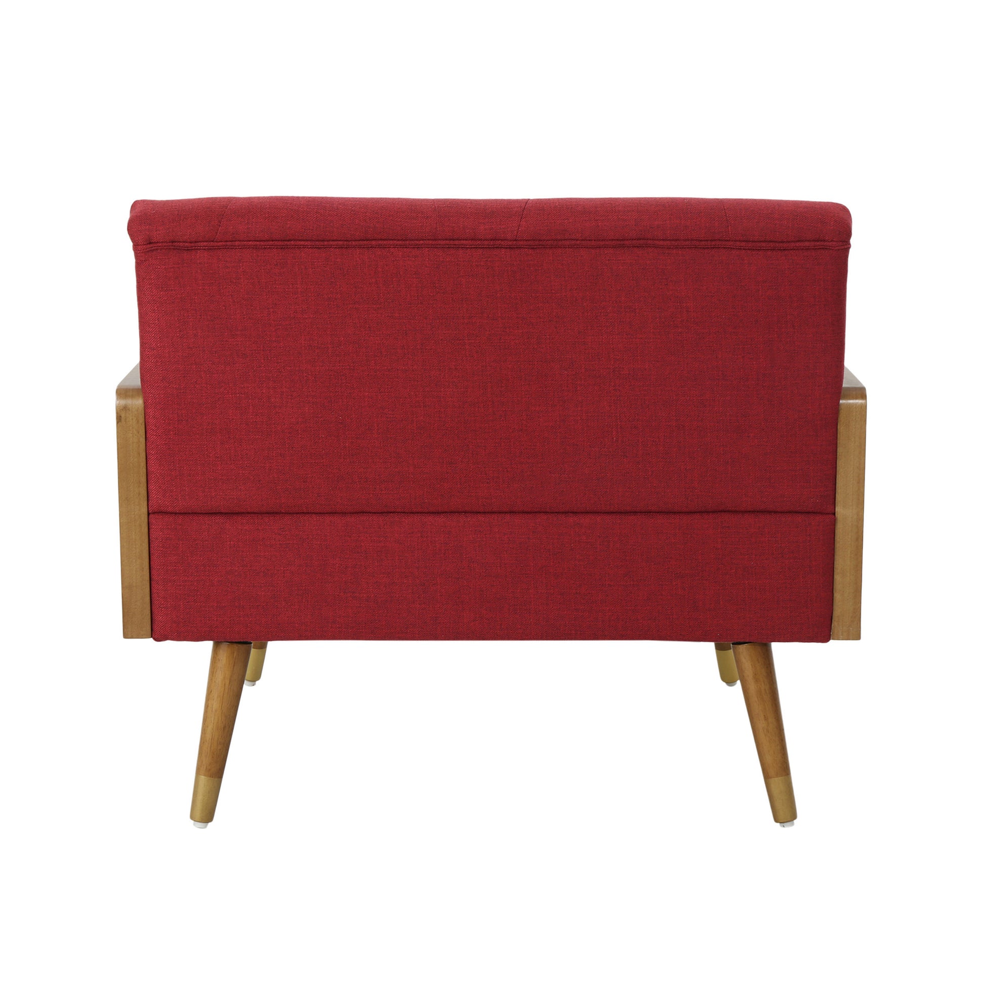 Club Chair Red Fabric