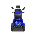 Xl3D4L Electric Mobility Recreational Travel Scooter For Adults,Mobility Scooters For Seniors, 4 Wheel Powered Mobility Scooters Blue Abs Pc Abs Pc