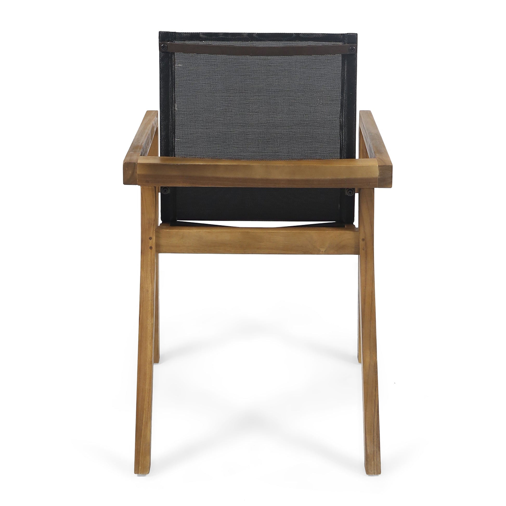 Belfast Dining Chair,Set Of 2 Teak Wood