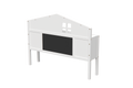 Headboards For Full Size Montessori Floor Bed White,Freely Collocation White Mdf