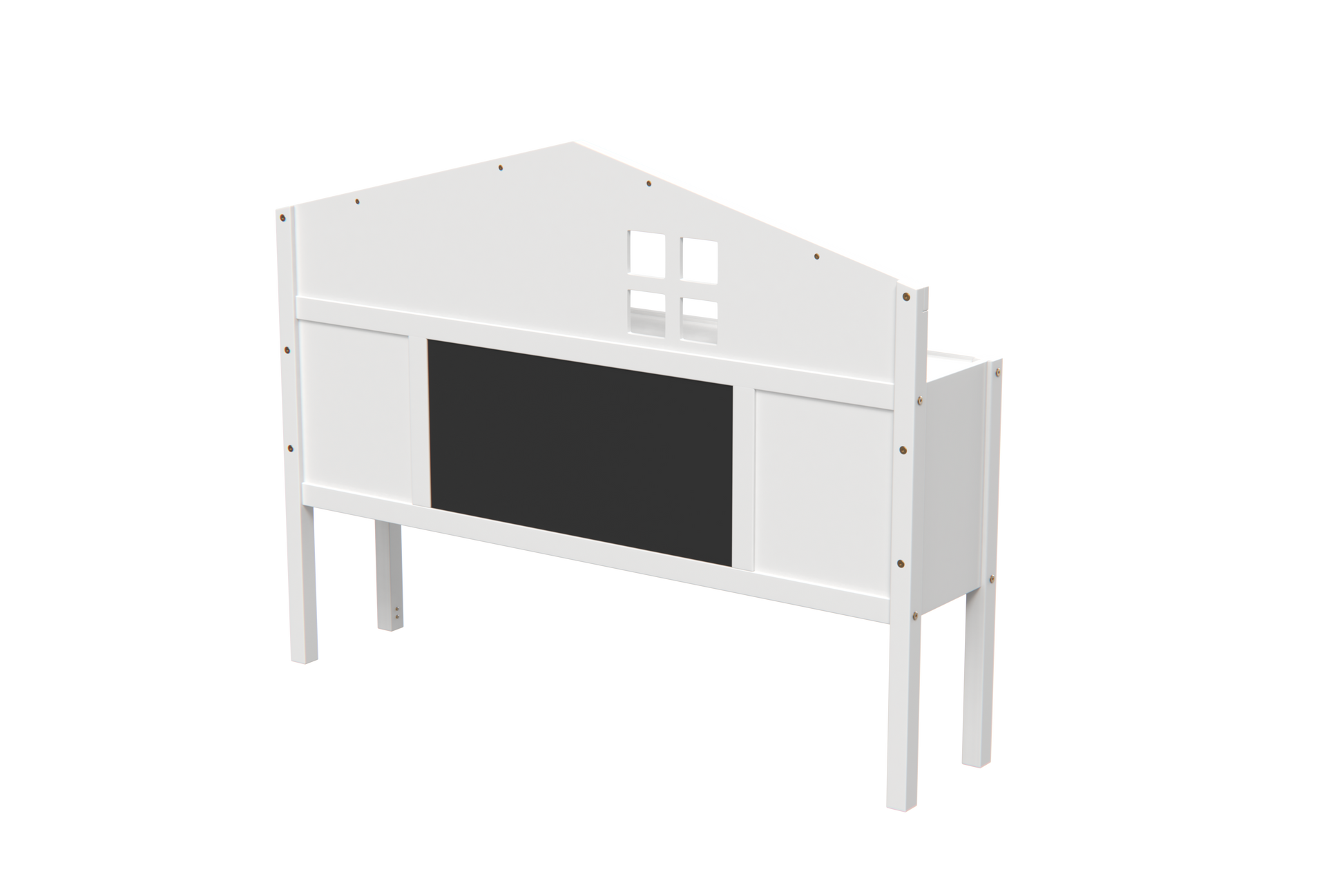 Headboards For Full Size Montessori Floor Bed White,Freely Collocation White Mdf