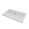 Glasstone Shower Base Smc Solid White Finish 6036 White Bathroom Stainless Steel