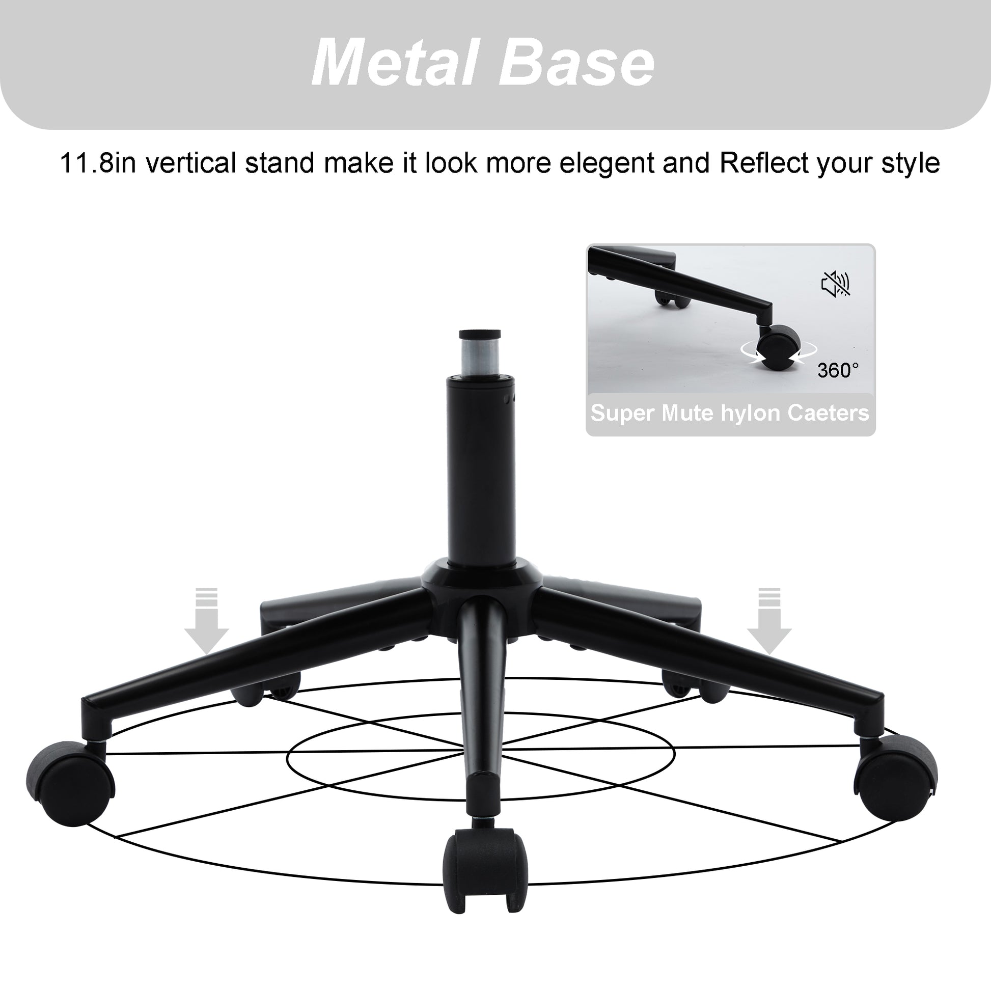 Elegent Velvet Office Chair With Wheels, Makeup Vanity Chair Height Adjustable For Teens Women Girls, Comfy Swivel Modern Leisure Armchair For Home Office, Bedroom, Study And Vanity. Gray Gray Primary Living Space Luxury,Modern Foam Iron