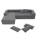 9587G Package Gray Chenille 1 Seat