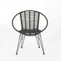 Highland Chair Set Of 2 Grey Rattan