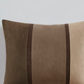 7 Piece Faux Suede Comforter Set Brown Cal King California King Brown Polyester