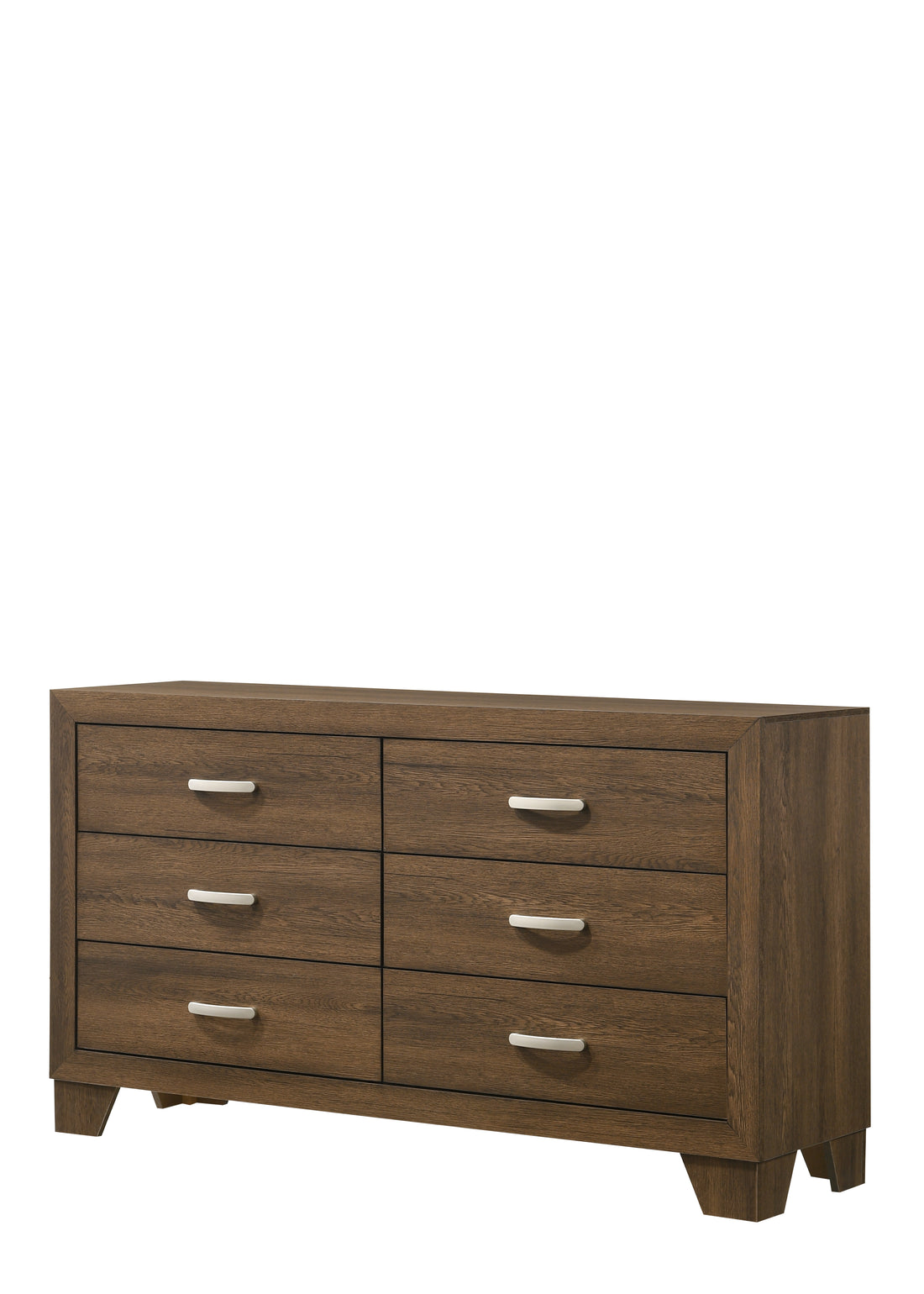 Miquell Oak Finish Dresser Oak Synthetic Wood