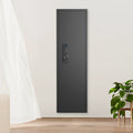 Fingerprint Touch Panel In Wall Safe,Hidden Wall Safe For Rifles And Pistols With Adjustable Shelves,Assembled Storege Safe For Firearm And Valuables Black Fingerprint Black Steel