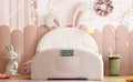 Twin Size Upholstered Rabbit Shape Princess Bed ,Twin Size Platform Bed With Headboard And Footboard,White Old Sku: Wf311629Aak White Pu