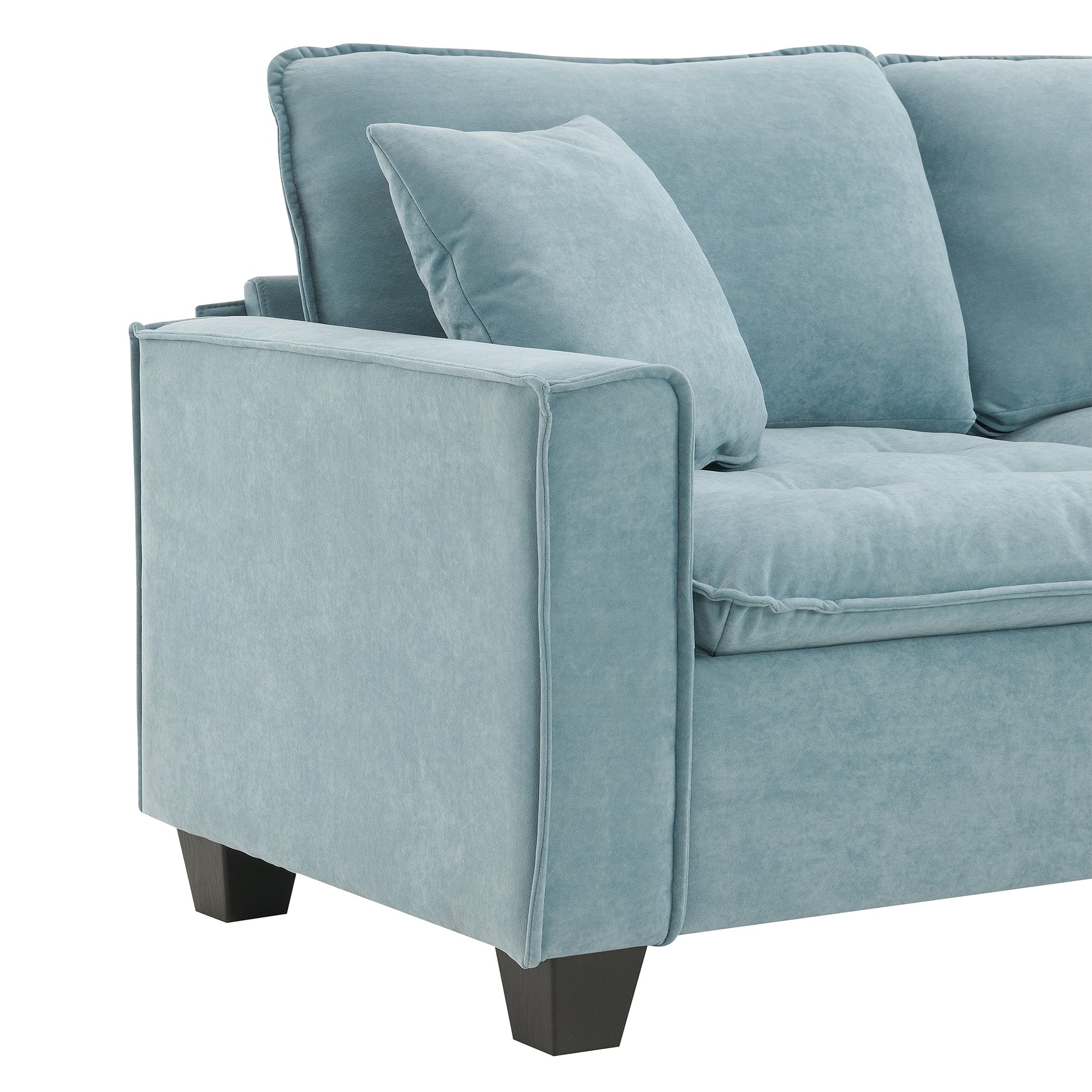 6006C Package Light Blue Suede 1 Seat