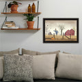 After The Harvest Black Framed Wall Art For Living Room, Bedroom Wall Art Print For Home Decor By Billy Jacobs Multi Wood Paper