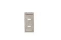 Roller Set With Wall Brackets And Anti Jump Knobs Only, 24D01P07 Bnx Brushed Nickel Stainless Steel