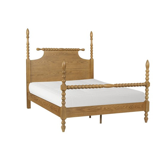 Bed Natural Queen Natural Wood