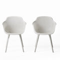 Lotus Chair White Polypropylene