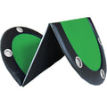 Folding Poker Table Top For 10 Players Tri Fold Texas Holdem Blackjack Casino Game Tabletop Green Green Primary Living Space Modern Mdf