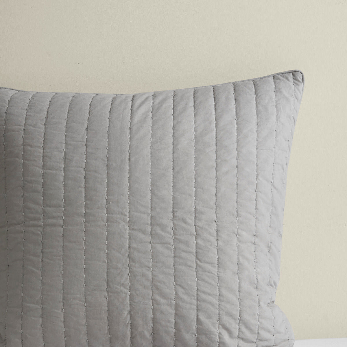 3 Piece Cotton Jacquard Duvet Cover Set King Gray Cotton