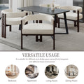 Coolmore Modern Accent Chair Teddy Upholstered Armchair With Open Back 3 Legs Barrel Dining Chair Comfy Side Chair For Living Room Bedroom Dining Room Set Of 2 Beige Beige Primary Living Space Foam