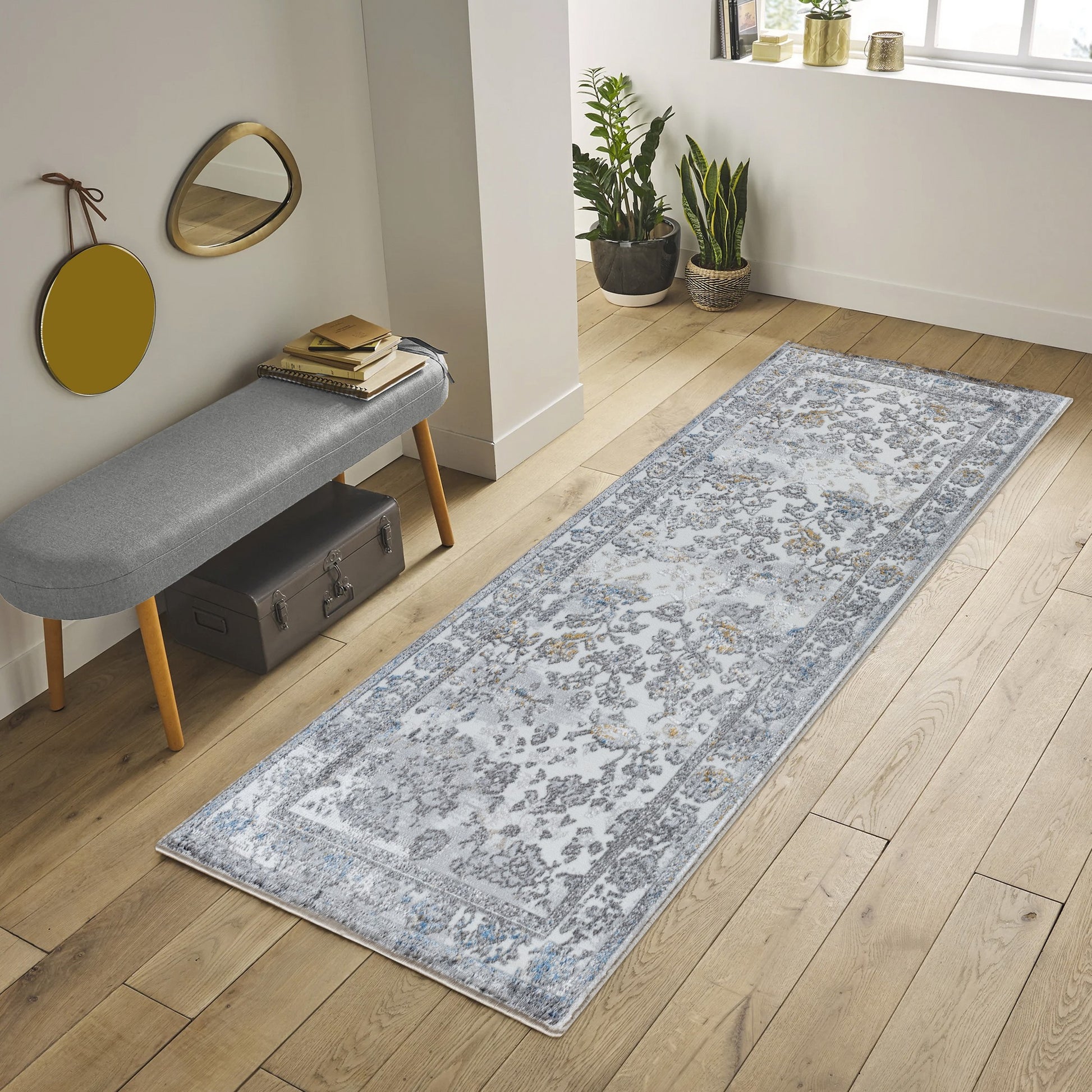 Legacy Gc Cam8002 Multi 2 Ft. 7 In. X 7 Ft. Area Rug Grey Polyester