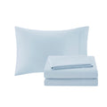 12 Piece Comforter Set With Cotton Bed Sheets Blue Brown Cal King California King Blue Brown Cotton