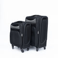 Oxford Cloth Suitcase Black No Password Lock Black Oxford Fabric