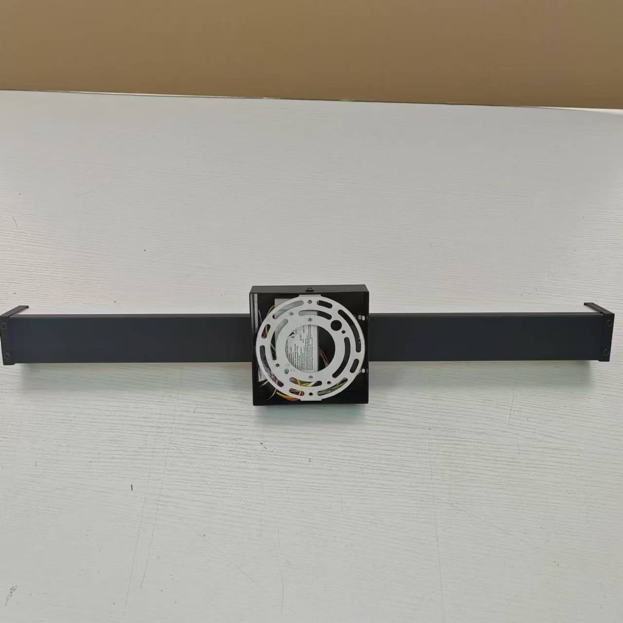 Led 24 Inch 14W 5Cct Dimming Wall Light, Iron Aluminum Acrylic Wall Mounted Lighting Fixtures, Matte Black Bathroom Vanity Light Over Mirror Matte Black Modern Acrylic,Aluminum,Iron
