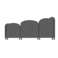 Twin Size Twin Size Bed Frames With An Another Bed Frame, Velvet Upholstered Daybed, Modern Sofa Bed Daybed Frame For Bedroom Living Room, Suitable For Living Room, Kids Room, Bedroom Ddry Gray Dark