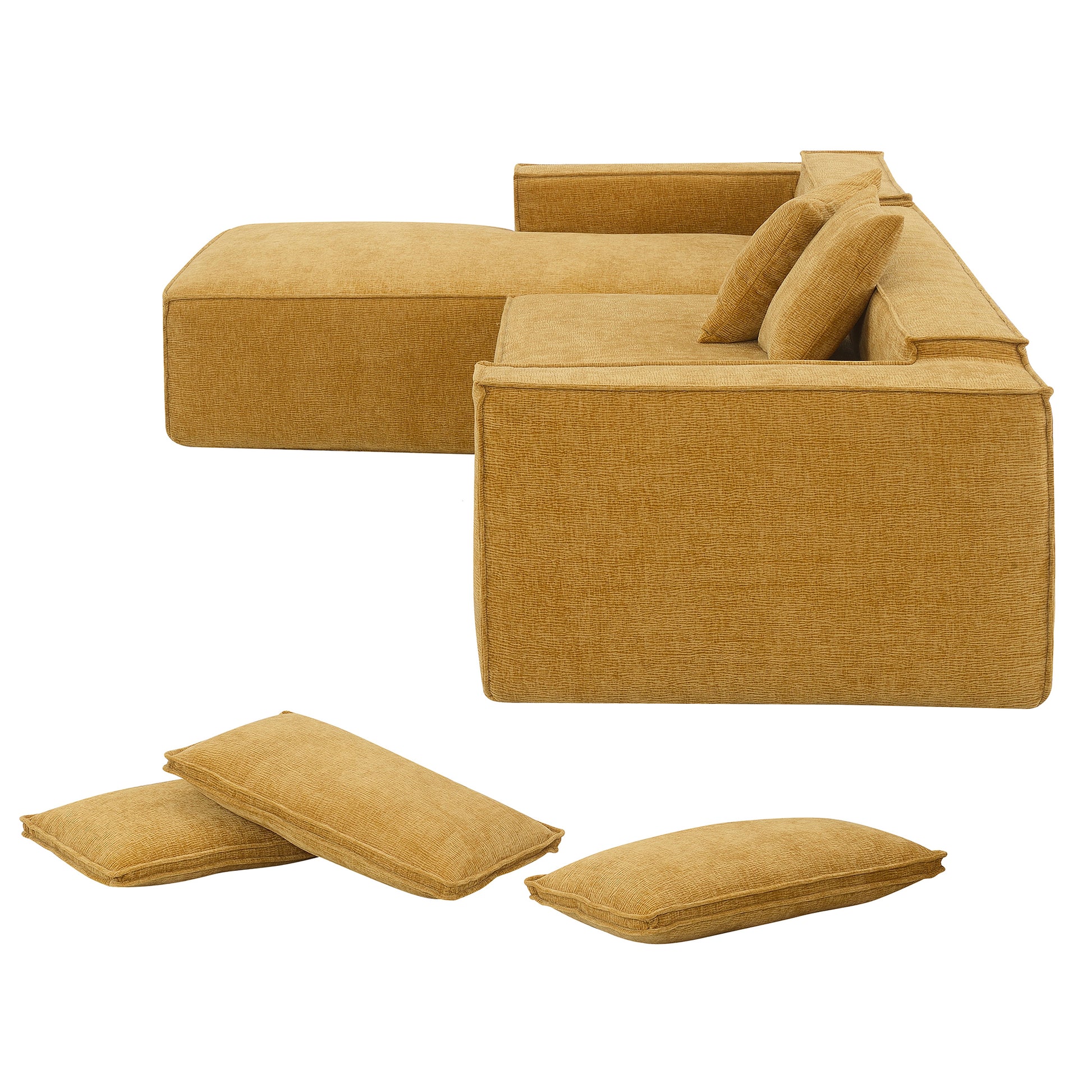 9587F Package Yellow Chenille 1 Seat