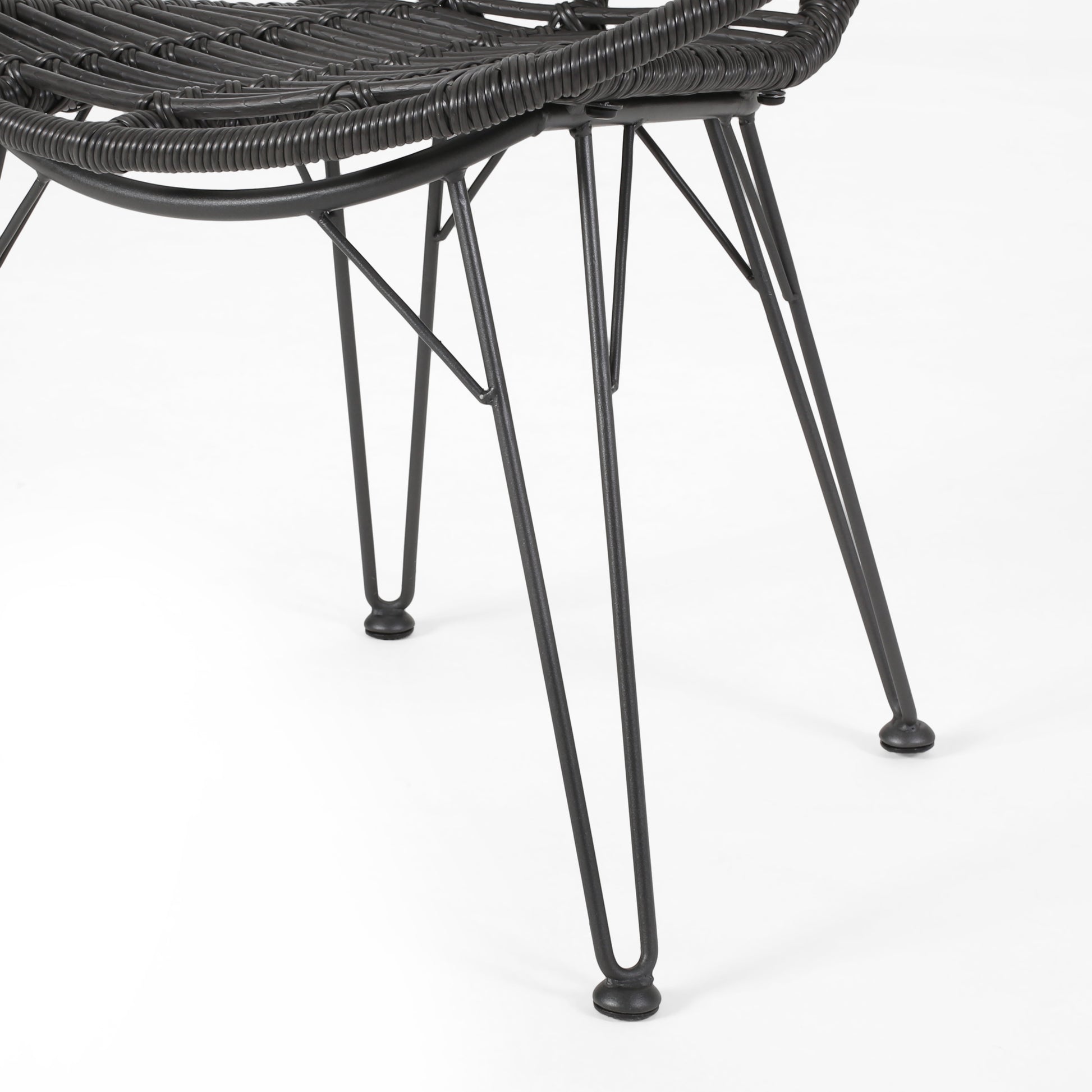 Highland Chair Set Of 2 Grey Rattan