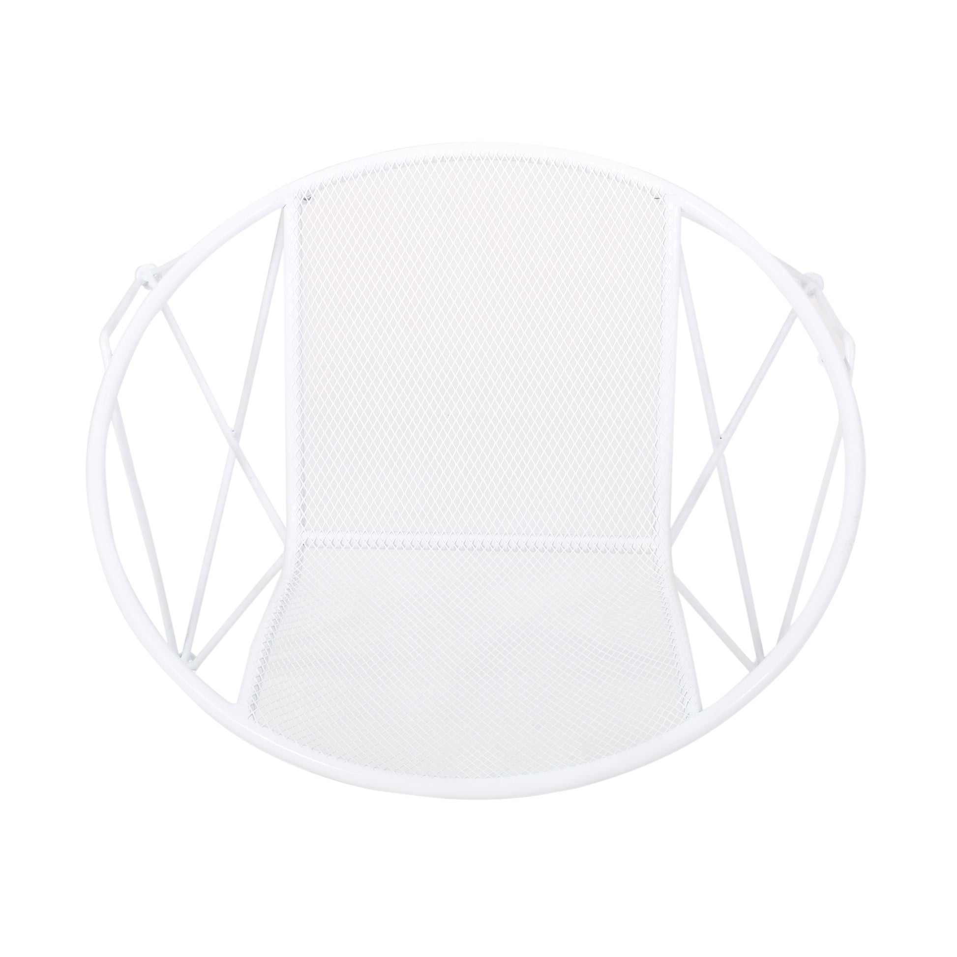 Georgia Chair Set Of 2 White Iron