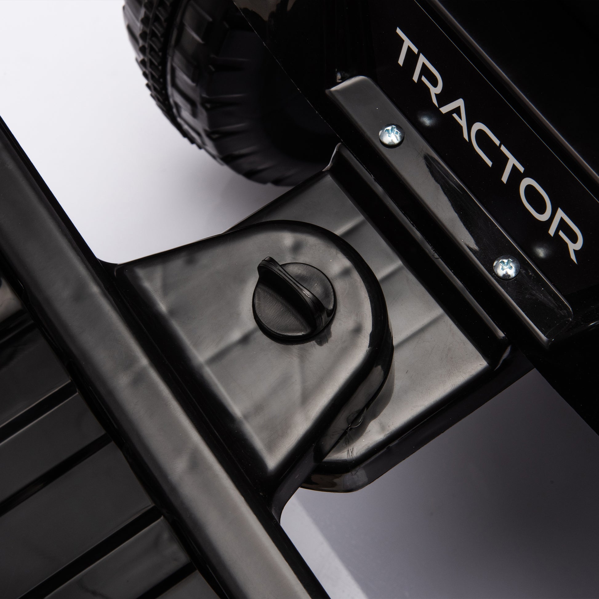 12V Kids Ride On Electric Tractor Black Knight,Kids Ride On Toy.2Wd,Non Skid Tires, Steering Wheel, Foot Pedal,With Removable Storage Tug,Light,Bluetooth,Music,Mp3,Usb,Power Display For Kids Aged 2 3. Black 50 99 Lbs Polypropylene