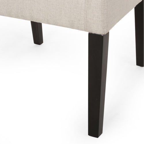 Arm Chair Beige Fabric