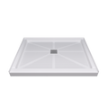Glasstone Shower Base Smc Solid White Finish 4836 White Bathroom Stainless Steel