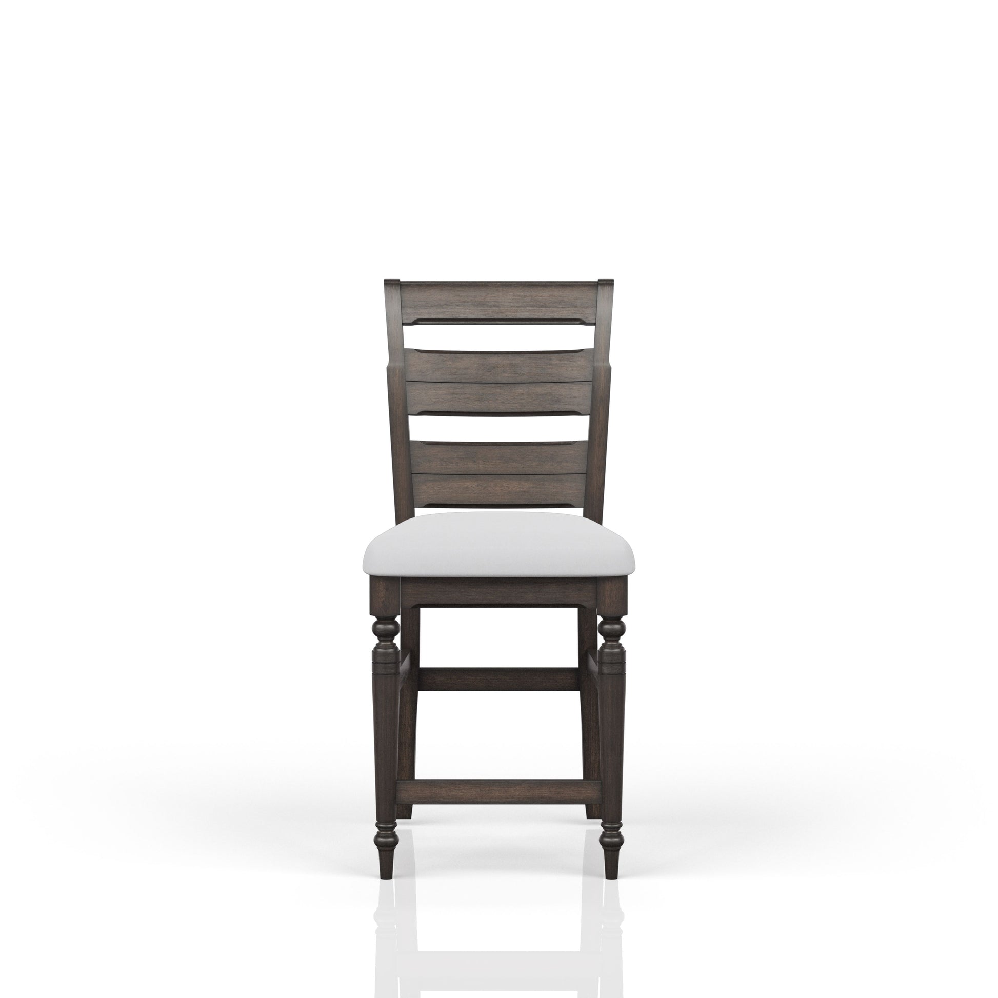 Counter Stool Chocalate Mahogany Solid Wood Mdf