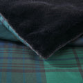 Faux Wool To Faux Fur Down Alternative Comforter Set Twin Multicolor Polyester